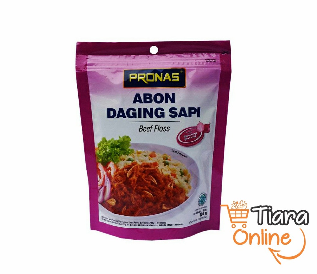 PRONAS - ABON DAGING SAPI BAWANG : 100 GR 