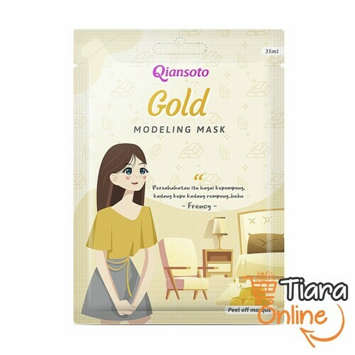 QIANSOTO - PEEL OFF MASQUE GOLD : 35 ML 