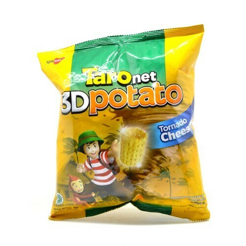 TARO - NET 3D POTATO TORNADO CHEESE : 65 GR 