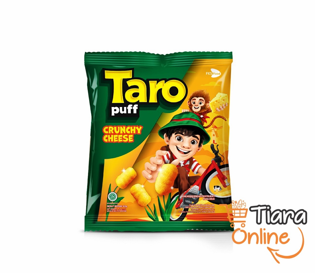 TARO - PUFF CRUNCHY CHEESE : 60 GR 