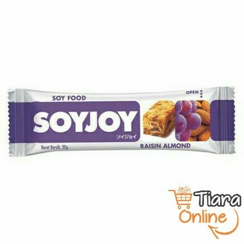 SOYJOY - RAISIN ALMON : 30 GR 