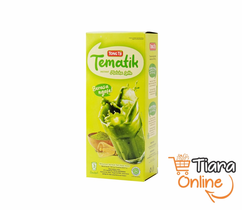 TONG TJI - TEMATIK MATCHA LATTE : 74.1 GR 