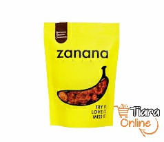 ZANANA CHIPS BROWN CHOCOLATE : 80 GR