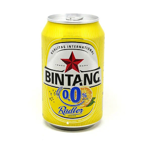 BINTANG RADLER 0% ALCOHOL : 330 ML