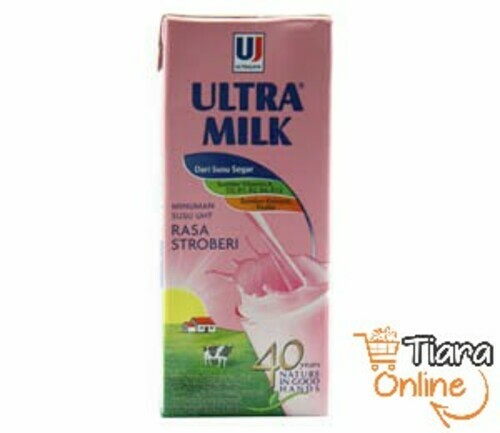 ULTRA - MILK STRAWBERRY : 250 ML 