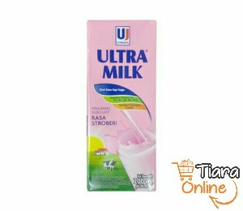 ULTRA - MILK STRAWBERRY : 200 ML 