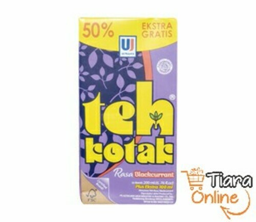 ULTRA - TEH KOTAK ULTRA - BLACKCURRANT : 200 ML 