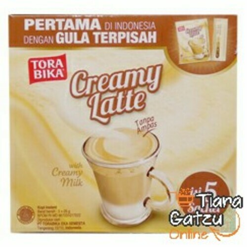 TORABIKA - CREAMY LATTE : 5X25GR 