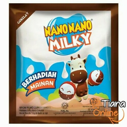 NANO NANO - MILKY COKLAT SCH : 12 GR 