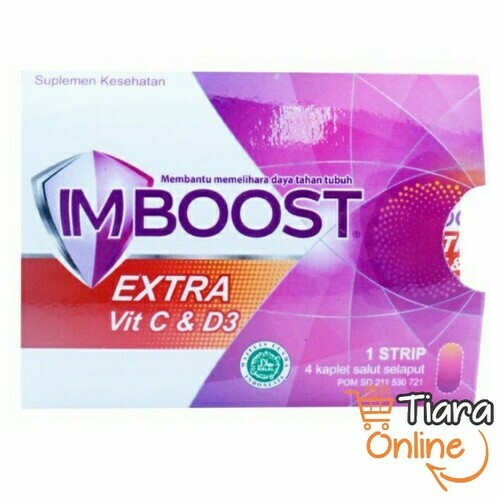 IMBOOST - EXTRA VIT C & D3 : 4KAPLET 