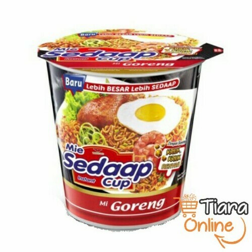 SEDAAP - MIE GORENG CUP : 85 GR 