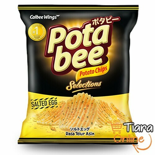 POTABEE - SELECTIONS SALTED EGG : 68 GR 