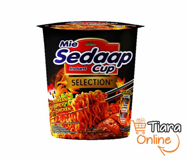 SEDAAP - MIE KOREAN SPICY CUP : 81 GR 