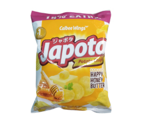 JAPOTA - POTATO CHIPS HONEY BUTTER : 68 GR 