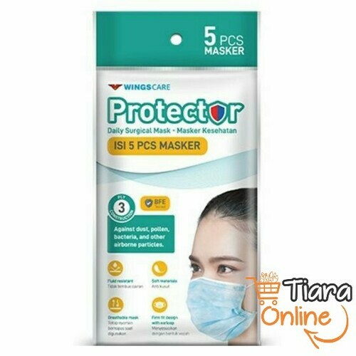 PROTECTOR EARLOOP MASKER 3PLY : 5'S 