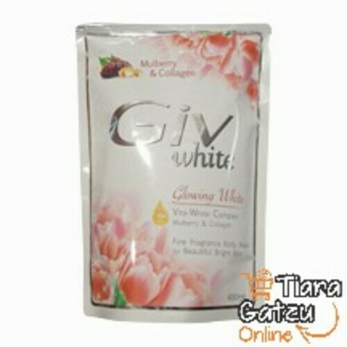 GIV - WHITE BODY WASH GLOWING WHITE REF : 450 ML 