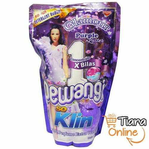 SO KLIN - PEWANGI 1X BILAS GLAMOUR PURPLE REF : 900 ML 