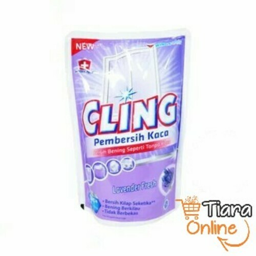 CLING PEMBERSIH KACA LAVENDER REF : 425 ML