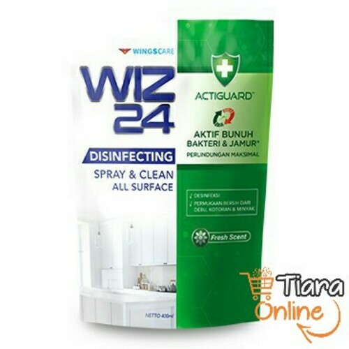 WIZ24 - DISINFECTANT FRESH REF : 400 ML 