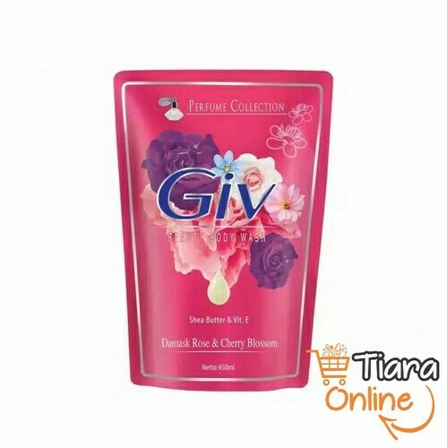 GIV - BODY WASH DAMASK ROSE & CHERRY BLOSSOM REF : 450 ML 