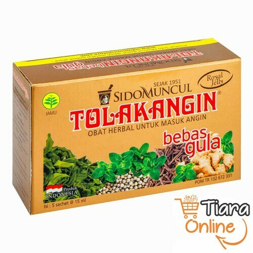 TOLAK ANGIN - BEBAS GULA : 5X15 ML 