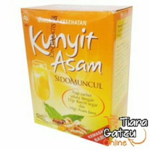 SIDOMUNCUL KUNYIT ASAM : 5X25 GR 