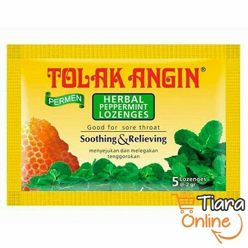 TOLAK ANGIN - PERMEN PEPPERMINT : 10 GR 