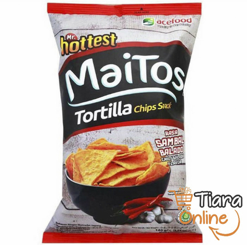 MAITOS - TORTILLA SAMBAL BALADO : 140 GR 