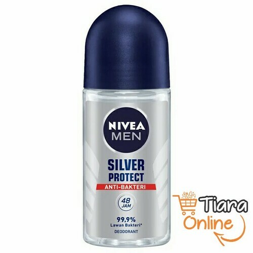 NIVEA - MEN DEO ROLL ON SILVER PROTECT : 50 ML 