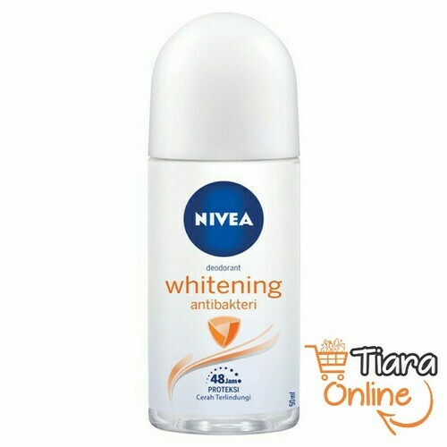 NIVEA - DEO WHITE ANTI BAKTERI : 50 ML 