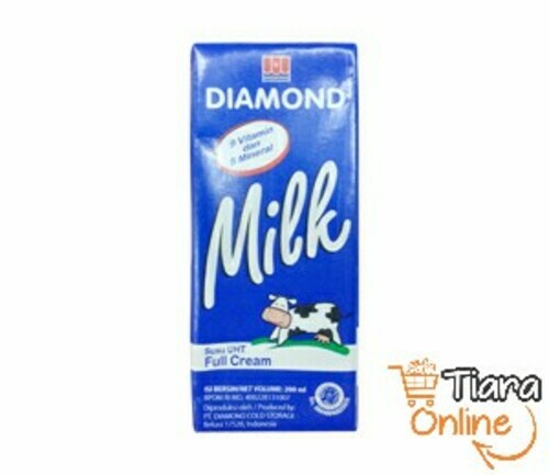 DIAMOND UHT FULL CREAM MILK : 200 ML