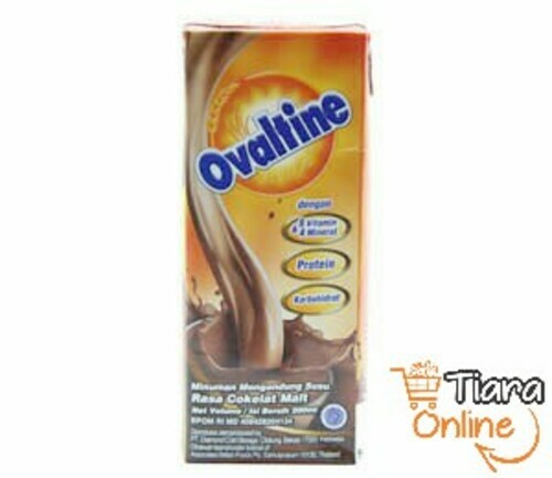 OVALTINE - UHT COKELAT MALT : 1 L 