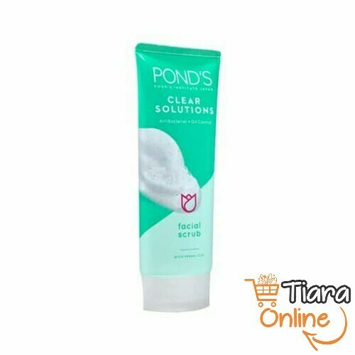 PONDS FACIAL SCRUB CLEAR SOLUTION : 100 GR 