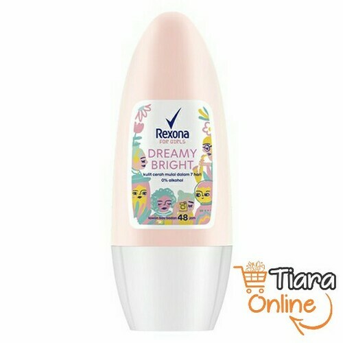 REXONA - ROLL ON DREAMY WHITE : 40 ML 