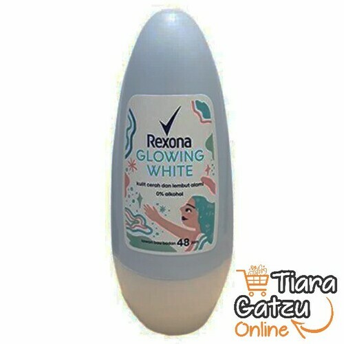 REXONA - ROLL ON GLOWING WHITE : 40 ML 