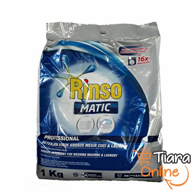 RINSO - MATIC POWDER FRONT LOAD : 1 KG 