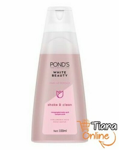 PONDS SHAKE & CLEAN WHITE BEAUTY : 100 ML 