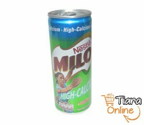 MILO - HIGH CALCIUM COKLAT KALENG : 240 ML 