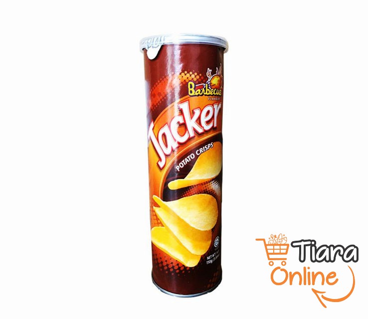 JACKER - POTATO CRISPS  BBQ : 110 GR 