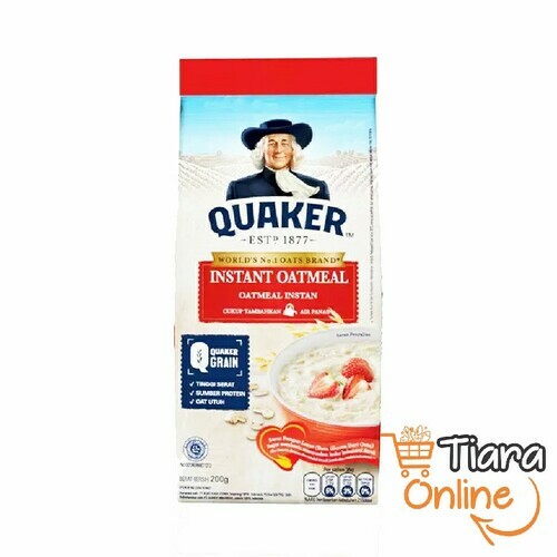 QUAKER - INSTANT OATMEAL : 200 GR 