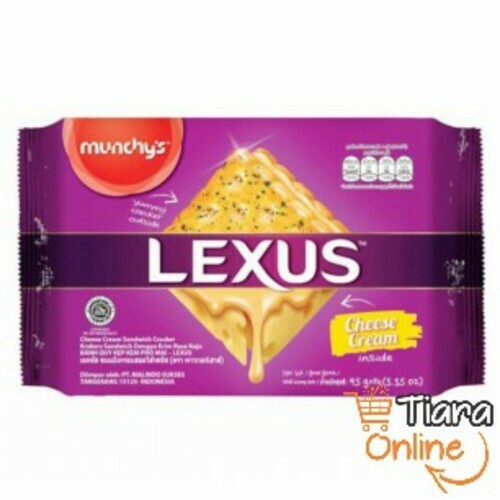 MUNCHYS LEXUS CHEESE CREAM : 5X19 GR 