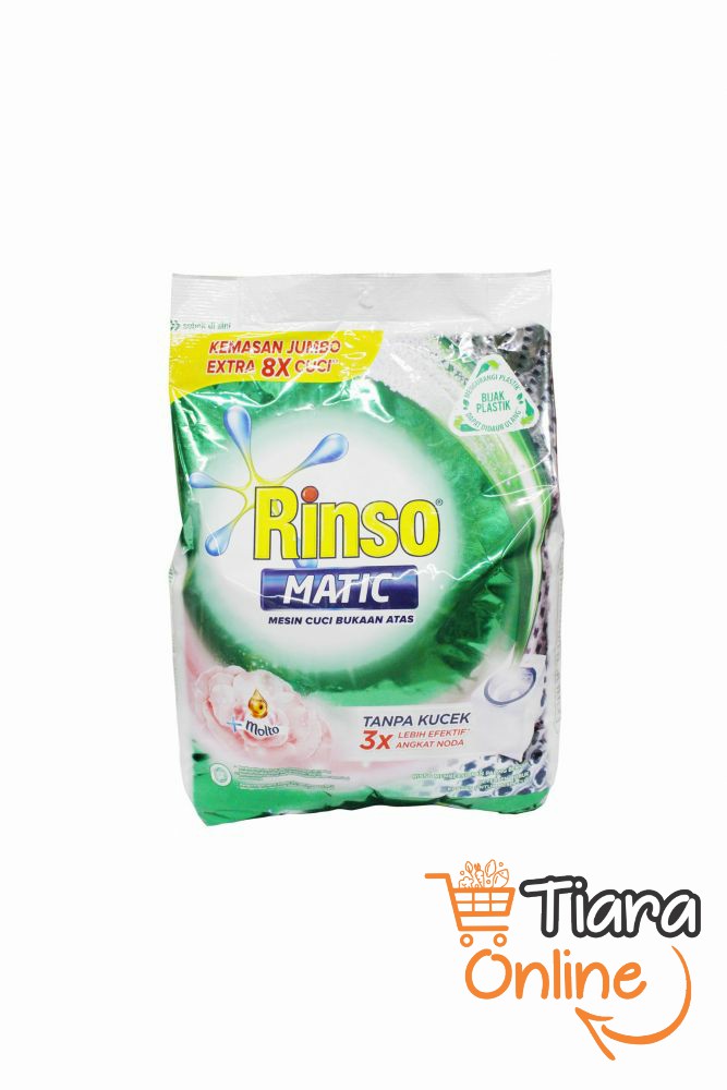 RINSO MATIC POWDER TOP LOAD : 1,65 KG