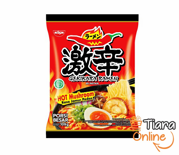 NISSIN - GEKIKARA RAMEN JAMUR : 120 GR