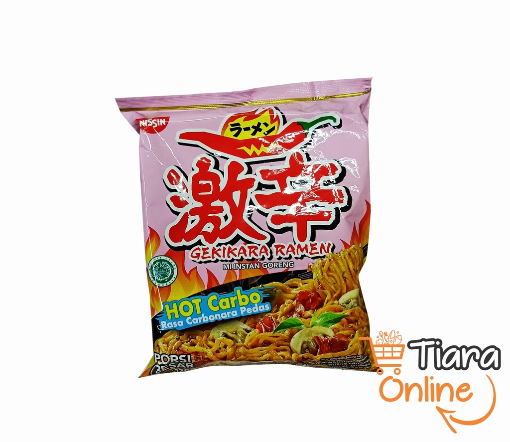 NISSIN - GEKIKARA RAMEN HOT CARBO : 120 GR