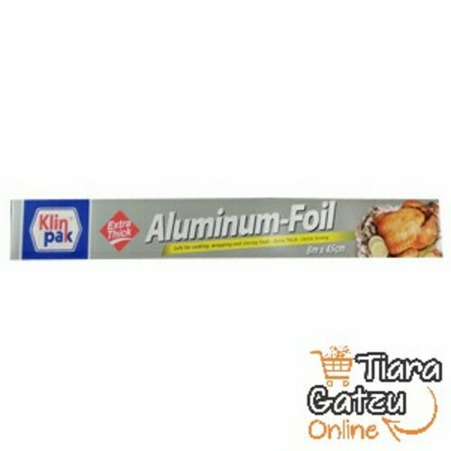 KLIN PAK - ALUMINIUM FOIL KLINPAK JUMBO : 8MX45CM