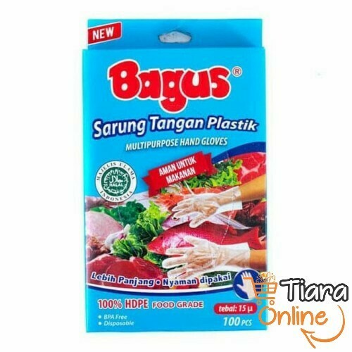 BAGUS SARUNG TANGAN PLASTIK : 15.0