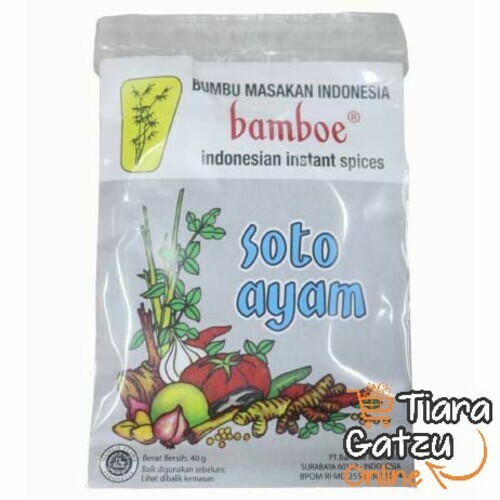 BAMBOE INSTANT SOTO AYAM : 40 GR