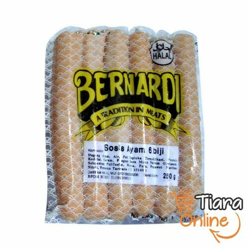 BERNARDI CHICKEN SOSIS : 6 PCS