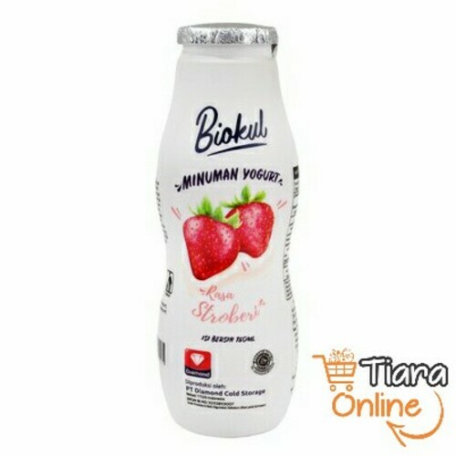 BIO KUL YOGURT STRAWBERRY : 150 ML