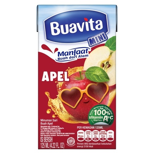 BUAVITA APPLE : 125 ML